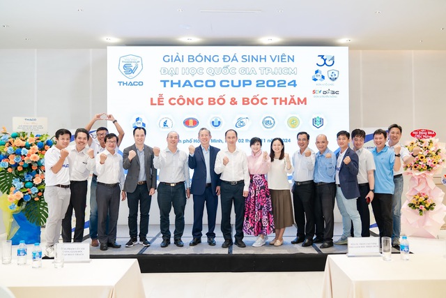 Hấp dẫn giải bóng đá sinh viên ĐH Quốc gia TP.HCM - THACO Cup 2024- Ảnh 6.